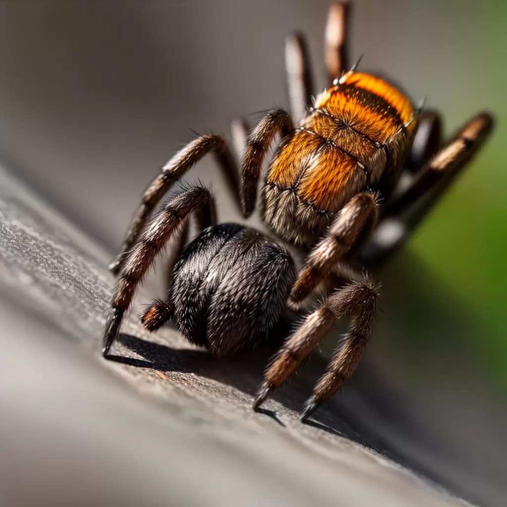 Aranhas e suas habilidades de escalada 6