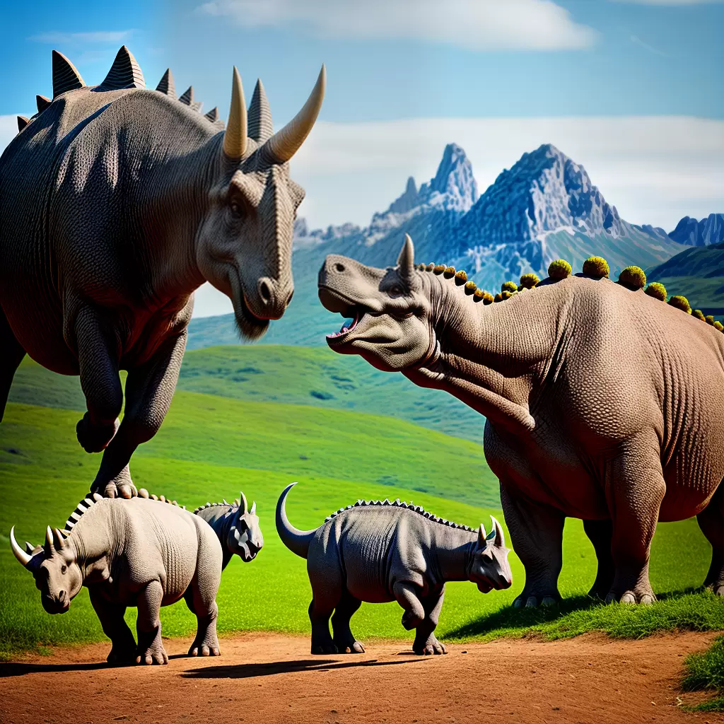 Desvendando os mistérios da dieta do TRICERATOPS 3 Desvendando os mistérios da dieta do TRICERATOPS 2