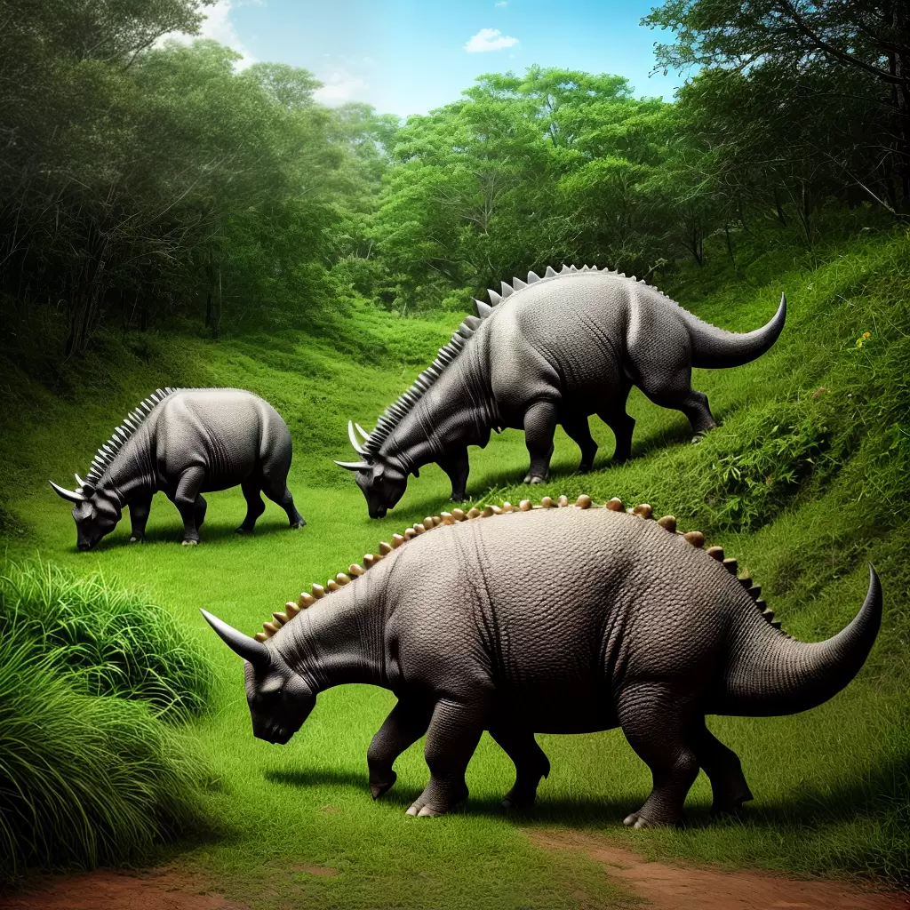 Desvendando os mistérios da dieta do TRICERATOPS 7 Desvendando os mistérios da dieta do TRICERATOPS 6