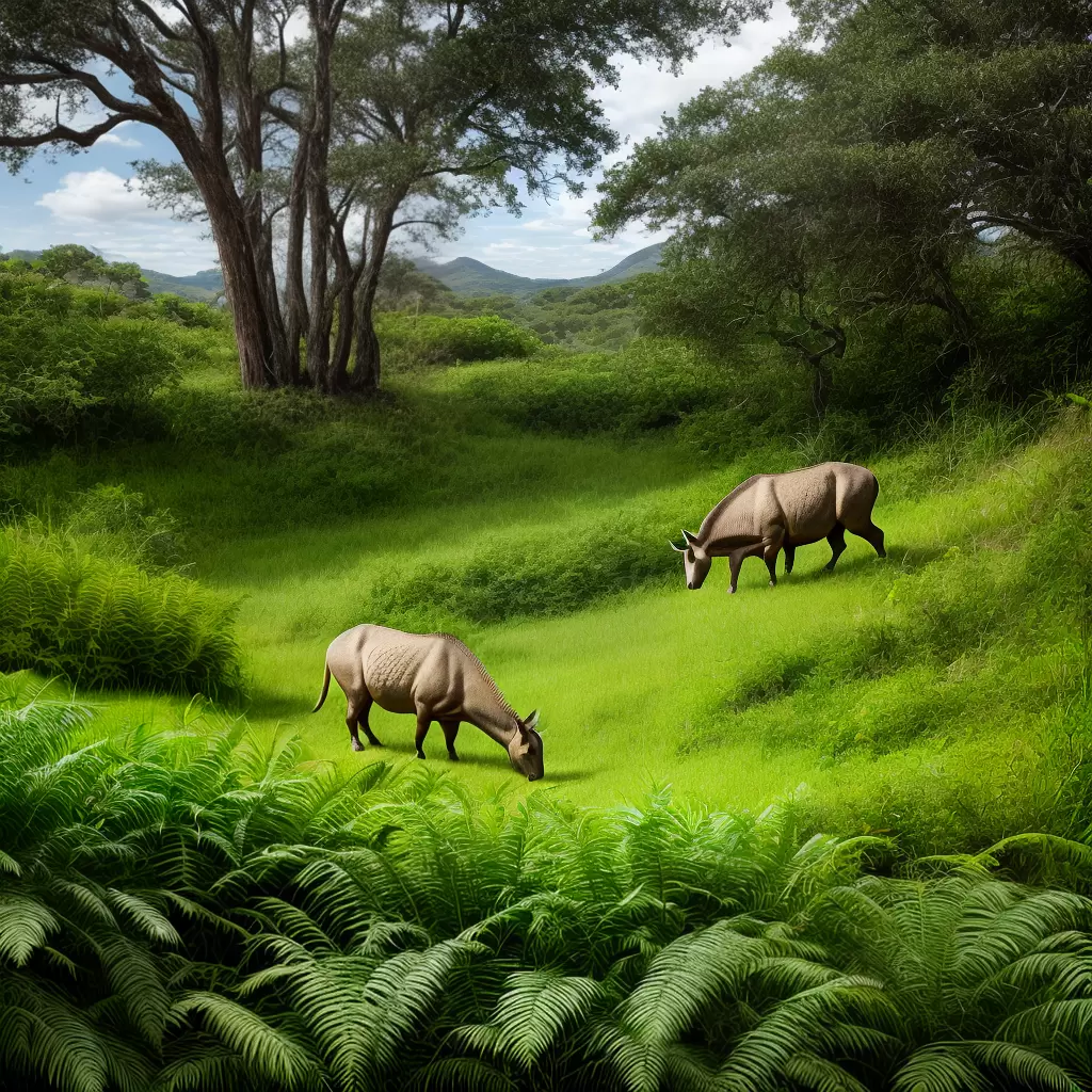 Desvendando os mistérios da dieta do TRICERATOPS 9 Desvendando os mistérios da dieta do TRICERATOPS 8