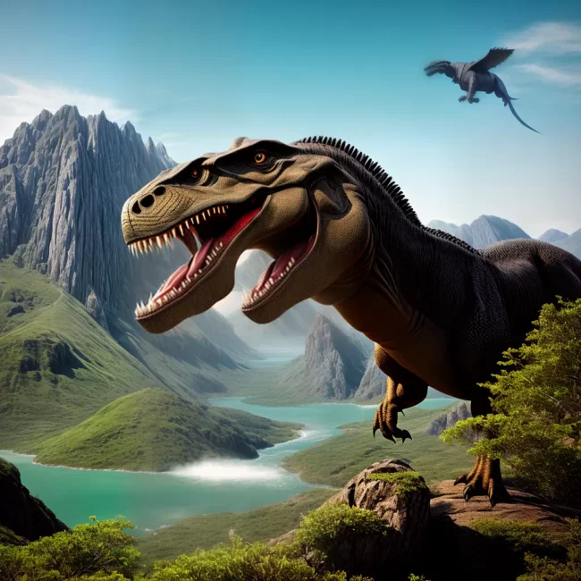 O poderoso rugido do T-REX: Sons que abalavam a pré-história 24