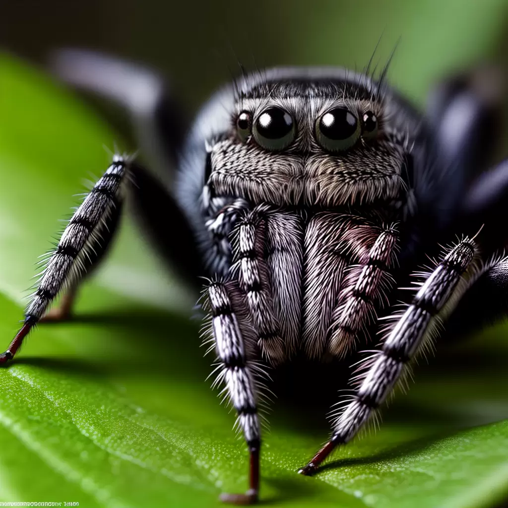 Aranhas-saltadoras: habilidades incríveis de caça e comunicação 8