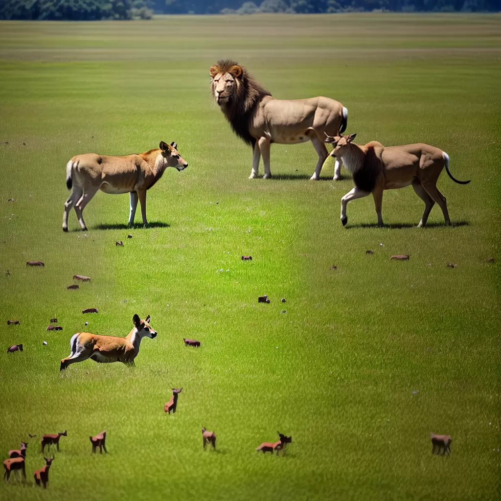 As diferenças entre animais herbívoros e carnívoros. 1 As diferenças entre animais herbívoros e carnívoros.