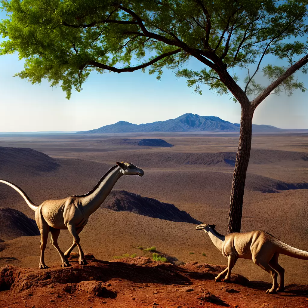 A incrível jornada do DRYOSAURUS: o dinossauro da floresta seca 2