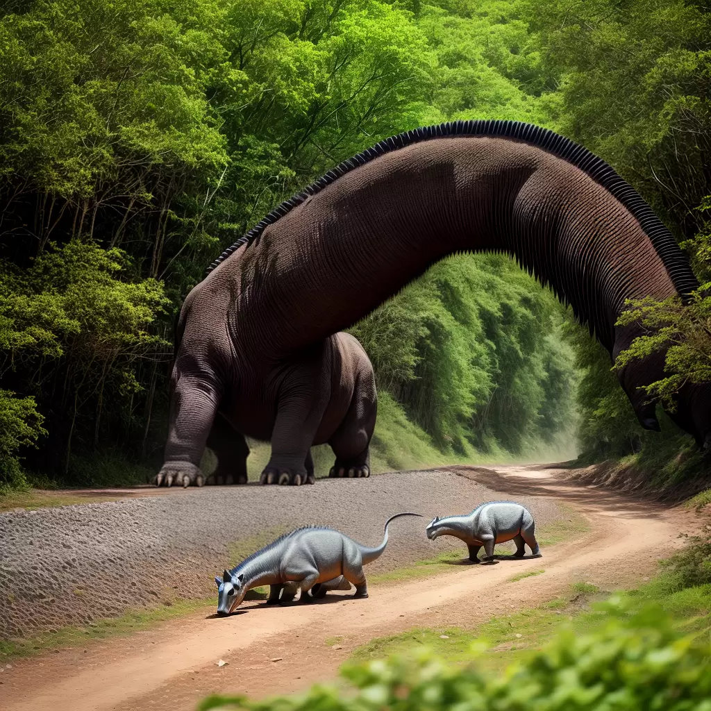 A incrível jornada do DRYOSAURUS: o dinossauro da floresta seca 6