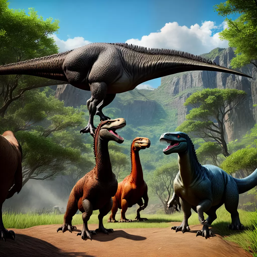 A EVOLUÇÃO dos dinossauros: uma jornada fascinante 2