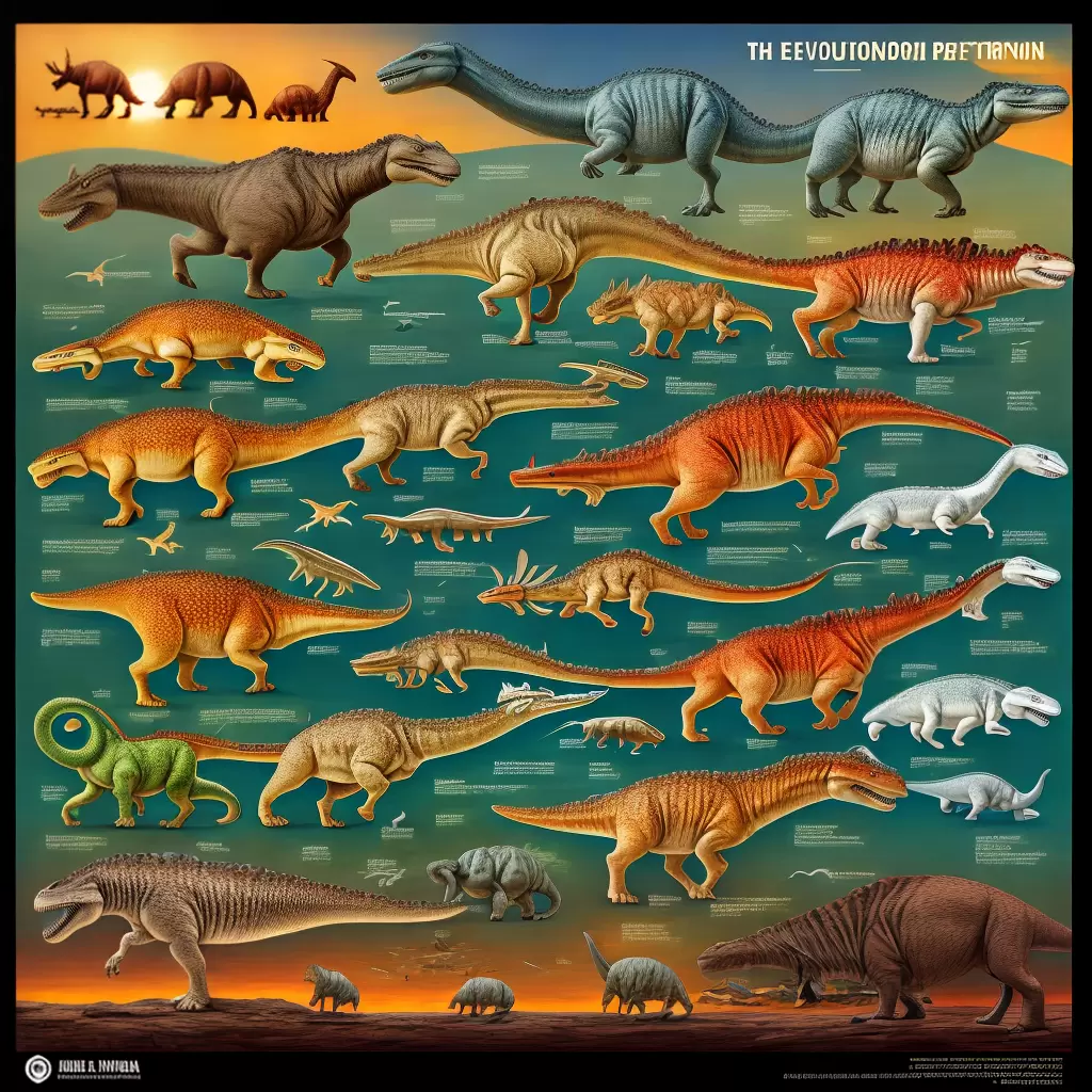 A linha do tempo dos DINOSAUROS: Um gráfico impressionante 6