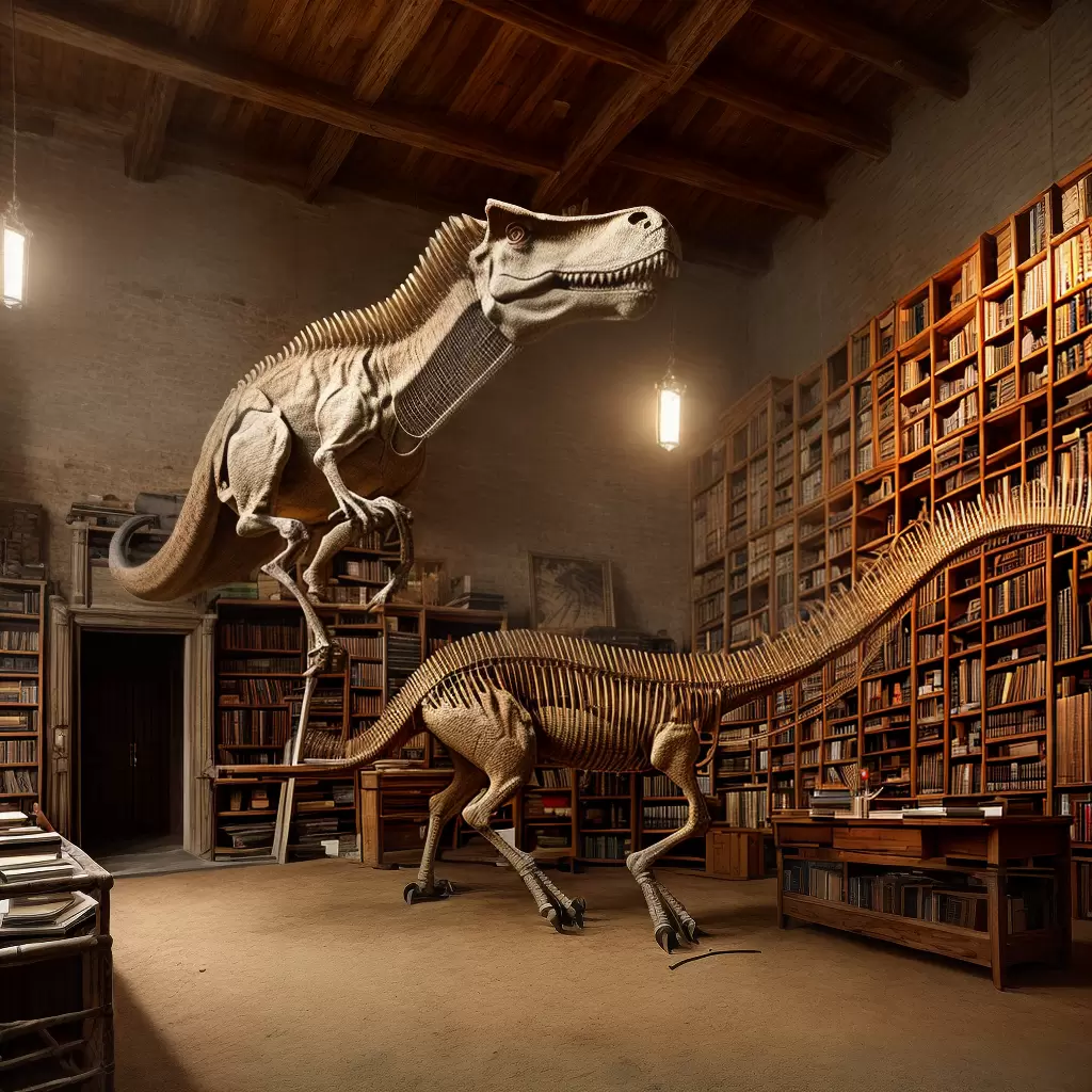 O INCANSÁVEL trabalho de reconstituição de um dinossauro 6