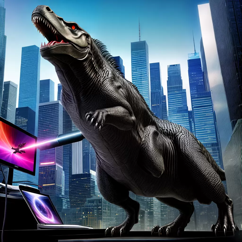 UMA NOVA ERA: Dinossauros na era digital 5 UMA NOVA ERA: Dinossauros na era digital 4