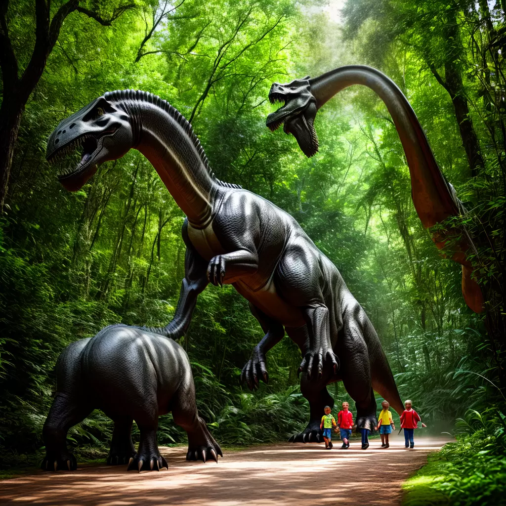 Uma visita ao PARQUE dos dinossauros: seria possível?