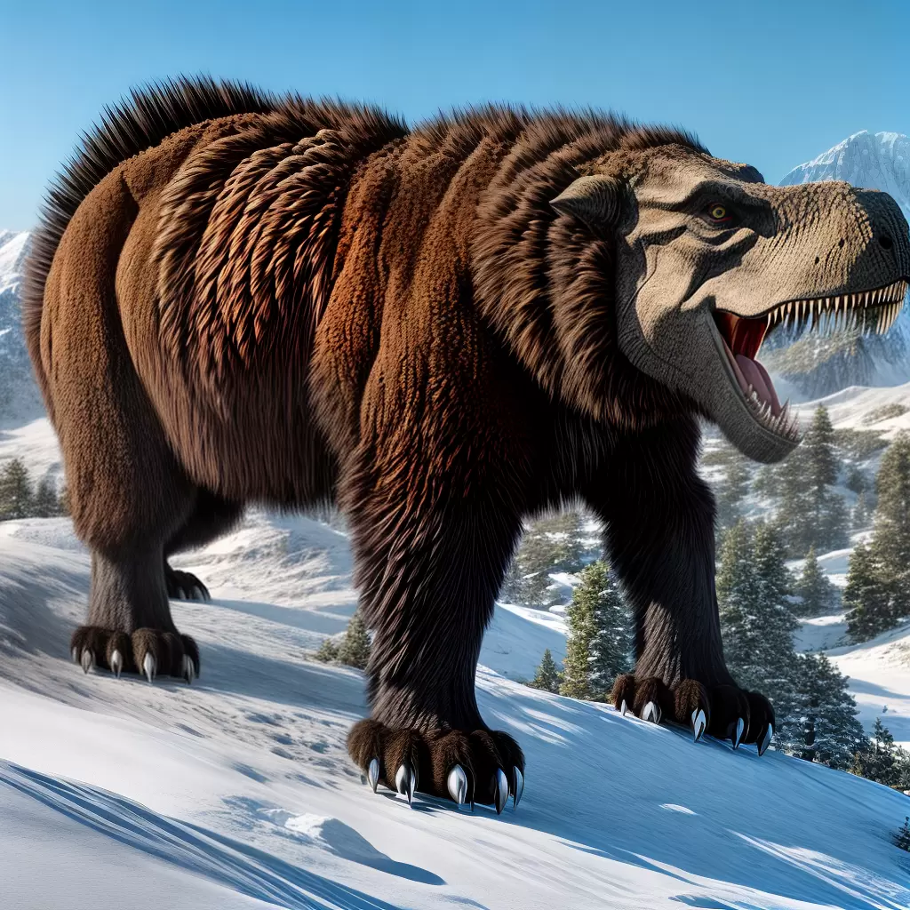 MONSTROS da era do gelo: Dinossauros ou mamíferos? 7 MONSTROS da era do gelo: Dinossauros ou mamíferos? 6