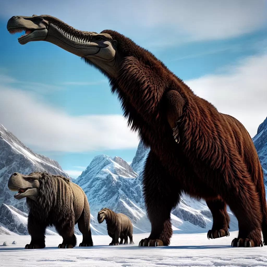 MONSTROS da era do gelo: Dinossauros ou mamíferos? 9 MONSTROS da era do gelo: Dinossauros ou mamíferos? 8