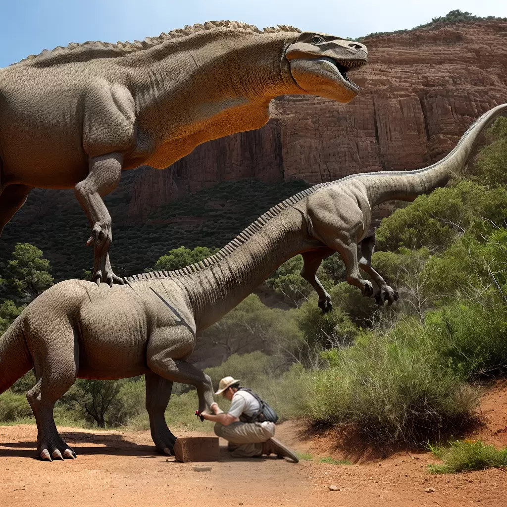 A importância da RESTAURAÇÃO de fósseis de dinossauros 4
