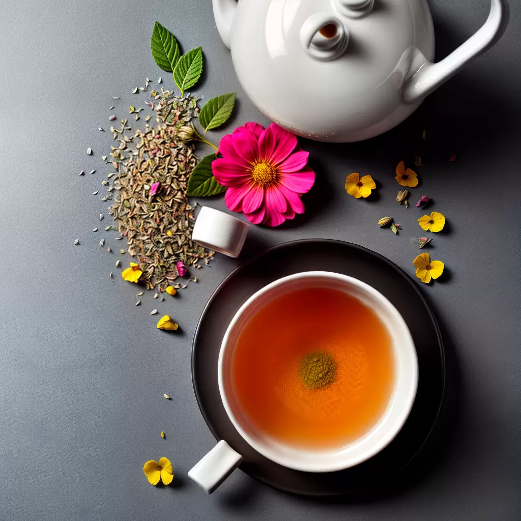 A Arte dos Chás com Flores: Uma Jornada de SABORES 6
