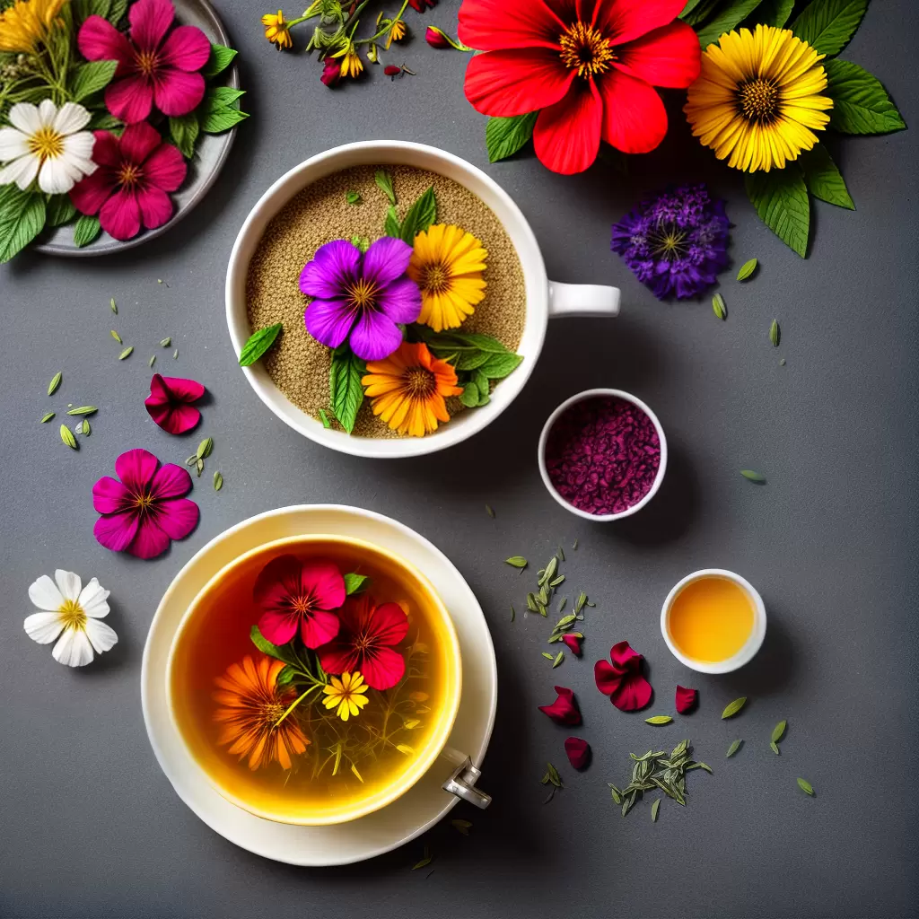 Aprenda a Preparar Chás com Flores EXÓTICAS 3 Aprenda a Preparar Chás com Flores EXÓTICAS 2