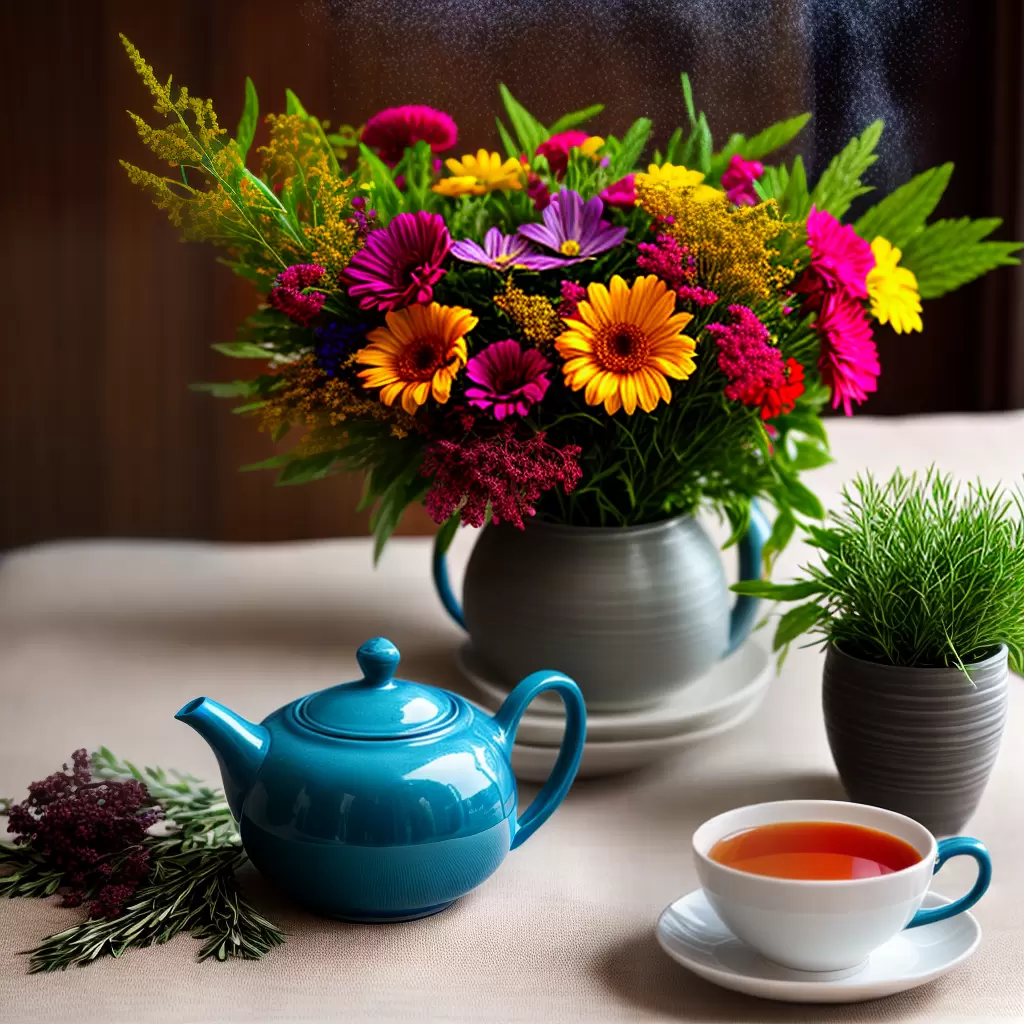 Chás com Flores: A Beleza e Benefícios da Natureza na sua XÍCARA 8