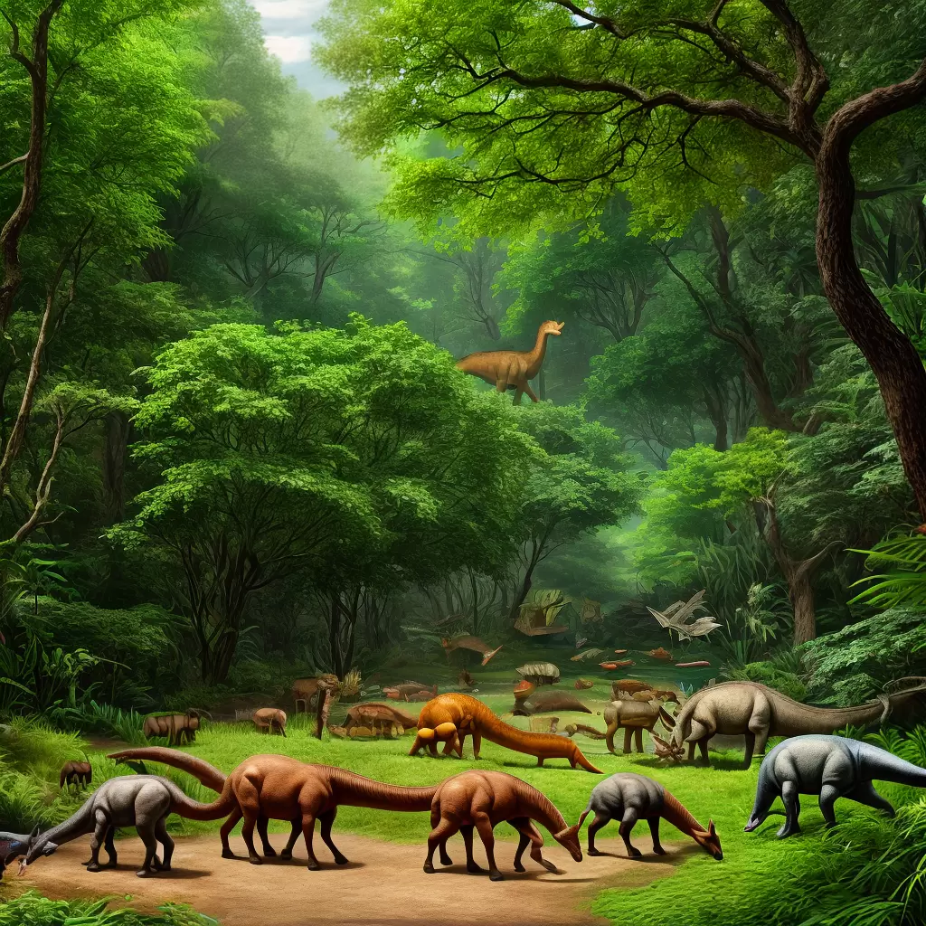 O papel dos DINOSAUROS na conservação da biodiversidade 2