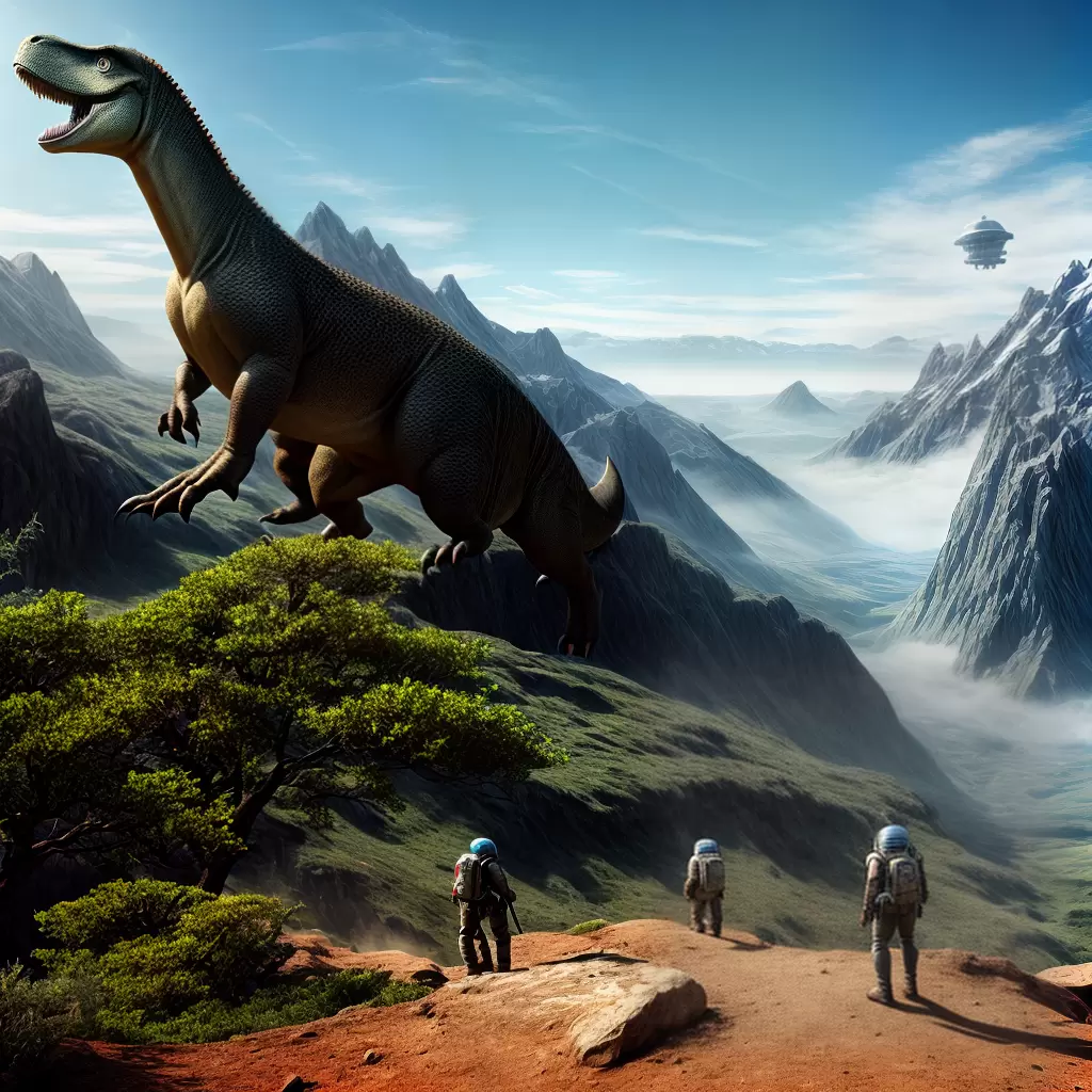 Dinossauros no ESPAÇO? A ciência responde! 1 Dinossauros no ESPAÇO? A ciência responde!