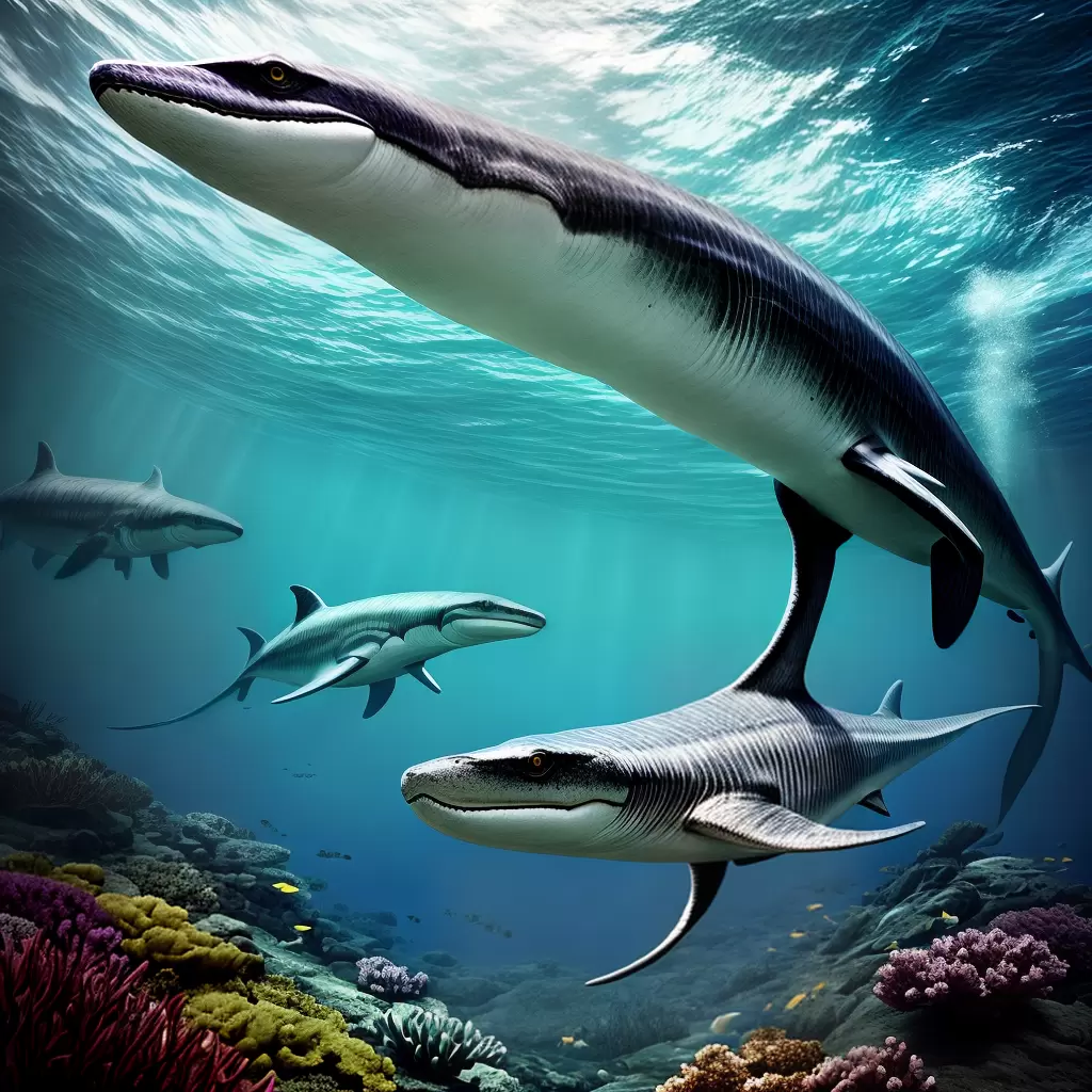 EXPLORE a vida marinha dos dinossauros 4