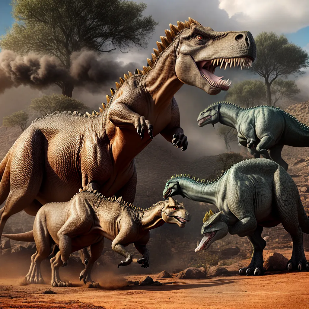 A luta pela SOBREVIVÊNCIA: dinossauros contra o ambiente 9 A luta pela SOBREVIVÊNCIA: dinossauros contra o ambiente 8