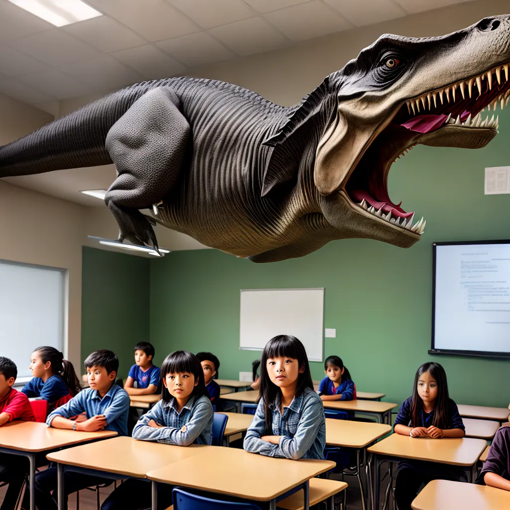 ATENÇÃO: dinossauros podem invadir sua sala de aula 9 ATENÇÃO: dinossauros podem invadir sua sala de aula 8