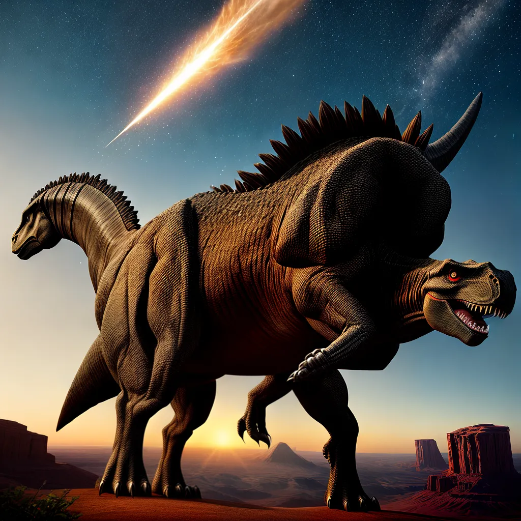 Dinossauros e METEORITOS: a relação fatal 5 Dinossauros e METEORITOS: a relação fatal 4