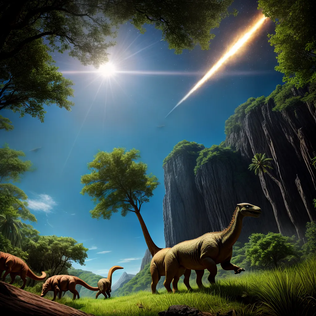 Dinossauros e METEORITOS: a relação fatal 10