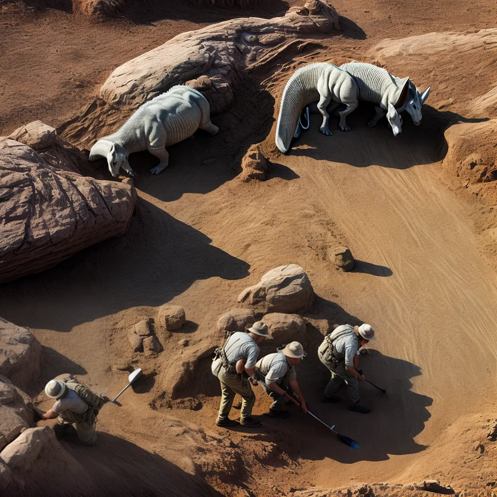 Como é FEITA uma escavação de dinossauros: um guia prático 5 Como é FEITA uma escavação de dinossauros: um guia prático 4