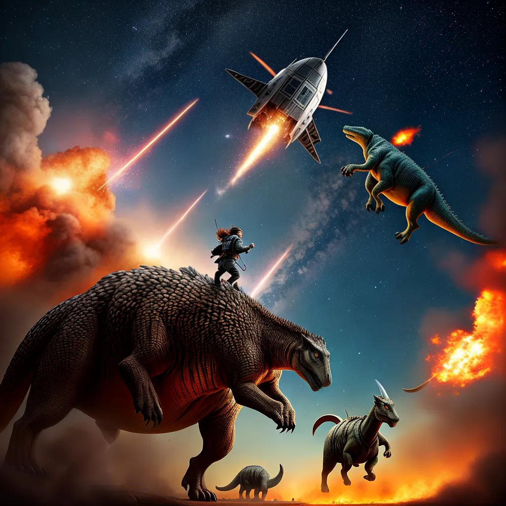 DINOSSAUROS no espaço: uma possibilidade real? 6