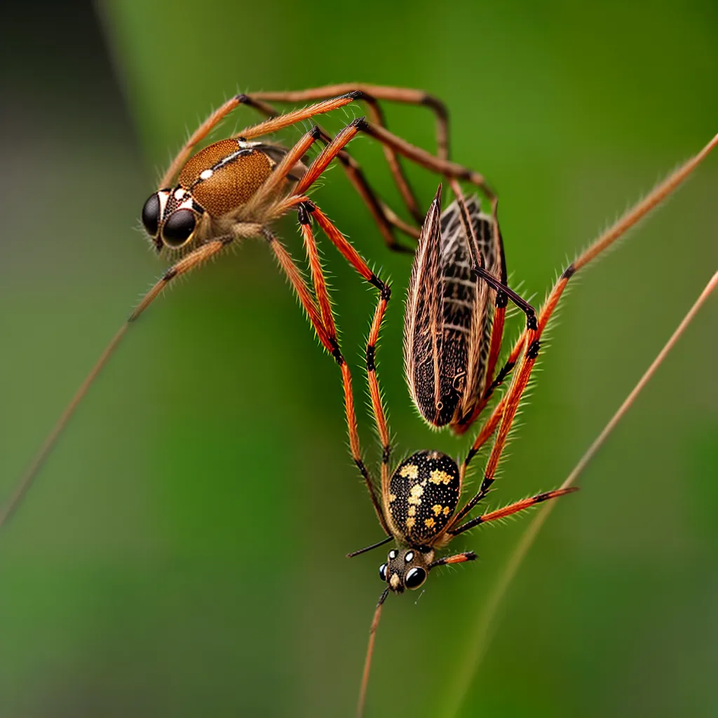 Aranhas amigáveis: conheça as espécies que ajudam no controle de pragas do seu jardim 2