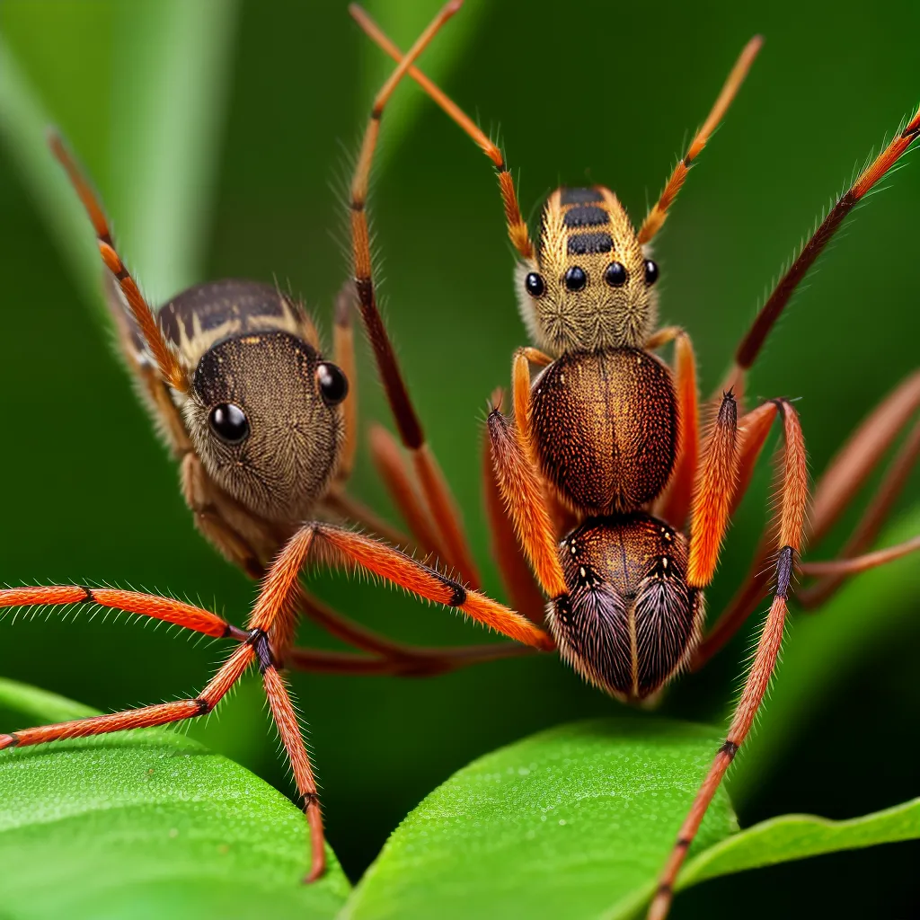 Aranhas amigáveis: conheça as espécies que ajudam no controle de pragas do seu jardim 8