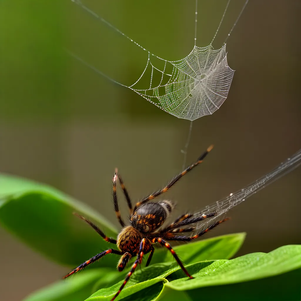 De vilãs a heroínas: como as aranhas podem ajudar no controle de pragas do jardim