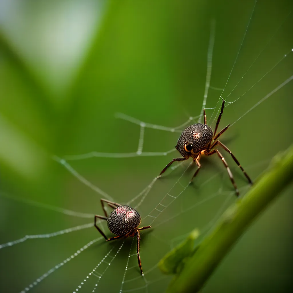 De vilãs a heroínas: como as aranhas podem ajudar no controle de pragas do jardim 4