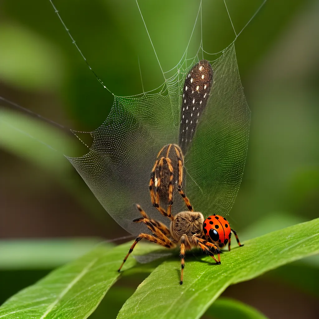 De vilãs a heroínas: como as aranhas podem ajudar no controle de pragas do jardim 8