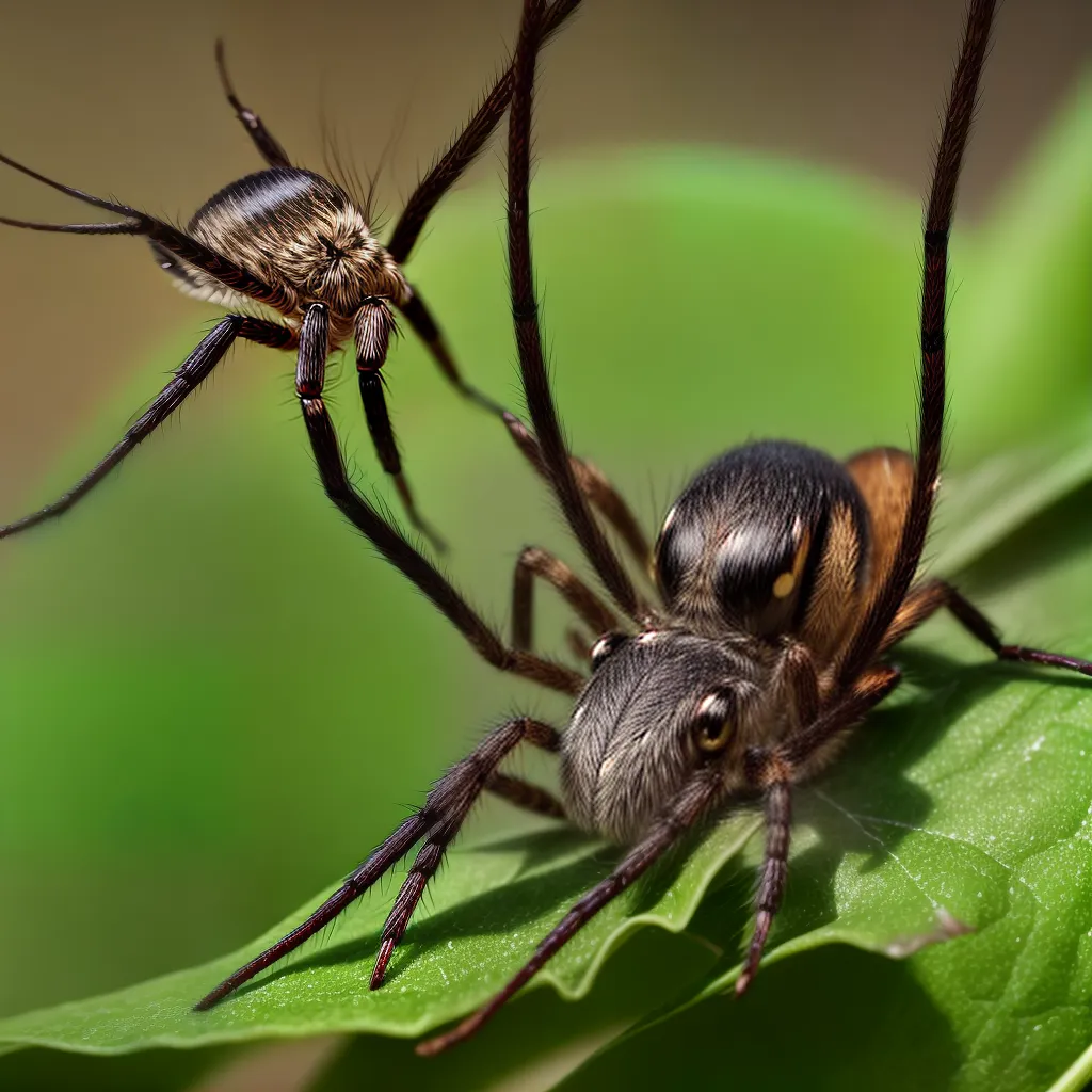 De vilãs a heroínas: como as aranhas podem ajudar no controle de pragas do jardim 10