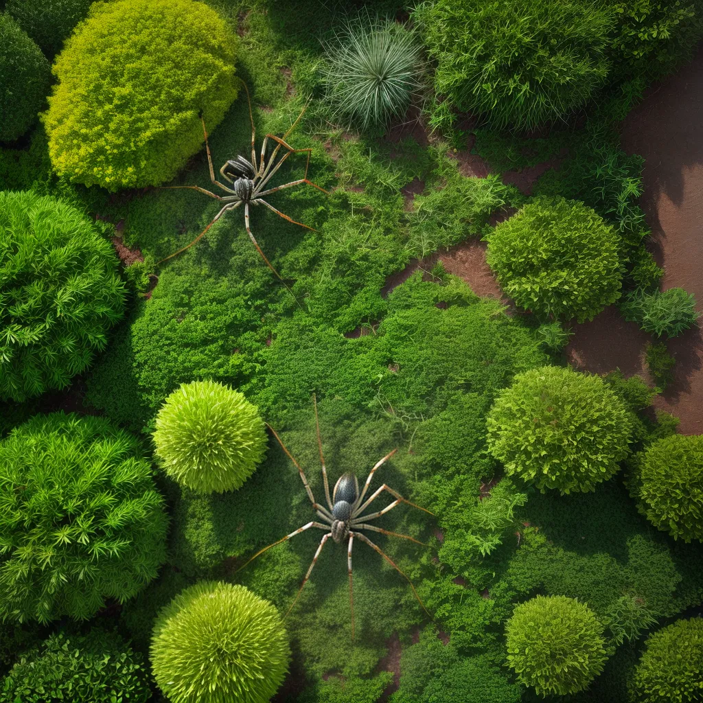 O que as aranhas estão realmente fazendo no meu jardim? 3 O que as aranhas estão realmente fazendo no meu jardim? 2