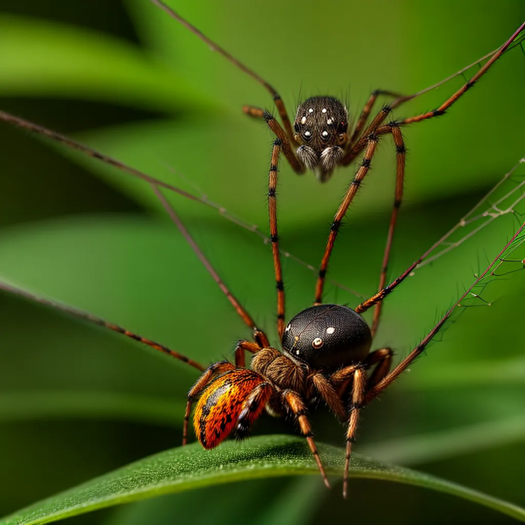 O que as aranhas estão realmente fazendo no meu jardim? 10