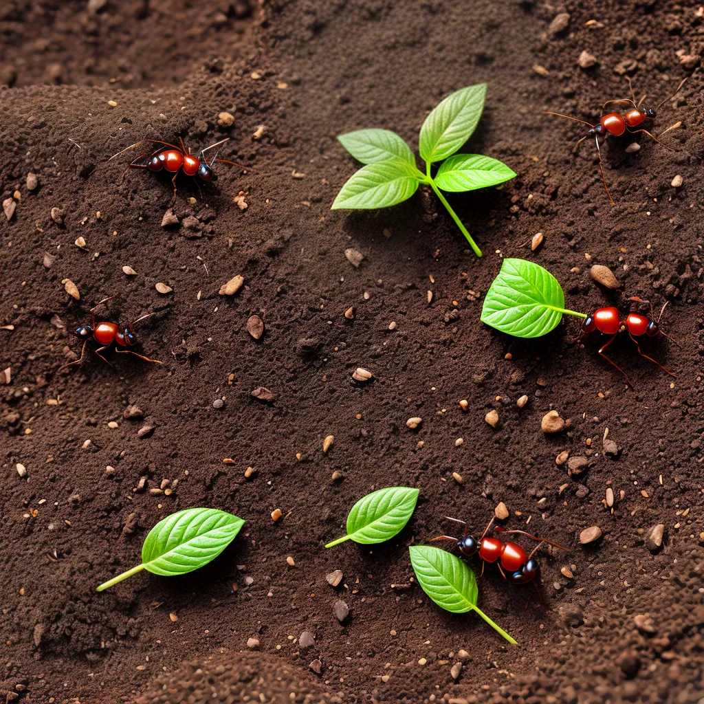 Como as formigas podem ajudar a melhorar a saúde do solo do seu jardim 5 Como as formigas podem ajudar a melhorar a saúde do solo do seu jardim 4
