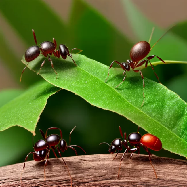 Formigas: vilãs ou heroínas do ecossistema do jardim? 29 Formigas: vilãs ou heroínas do ecossistema do jardim? 28