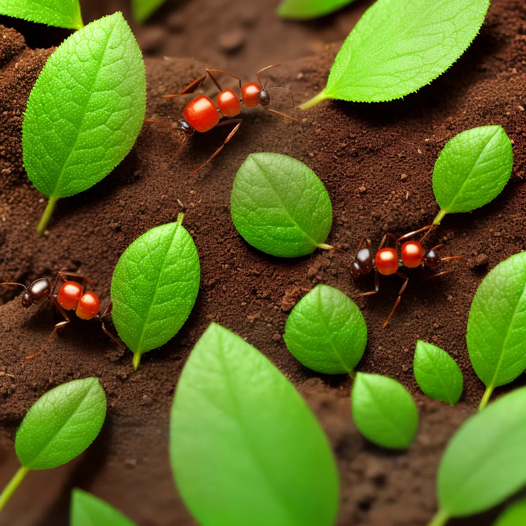 O efeito das formigas na qualidade das plantas do seu jardim