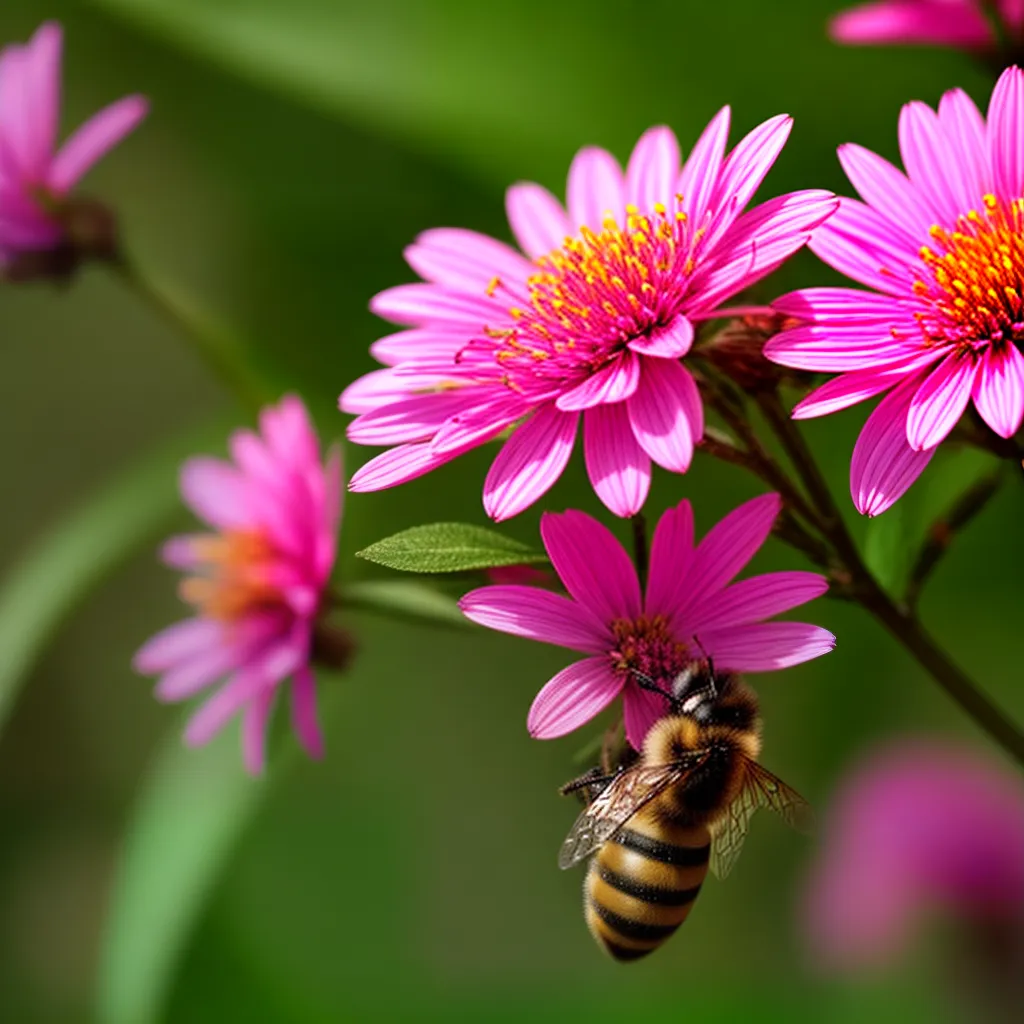Abelhas no jardim: um sinal de saúde e equilíbrio ambiental 10