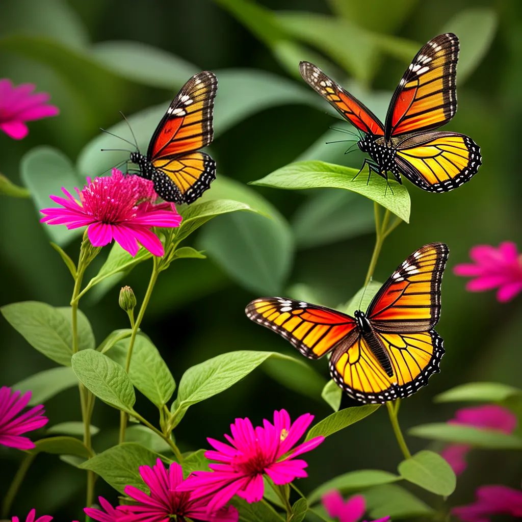 Borboletas no jardim: um sinal de saúde e biodiversidade 8