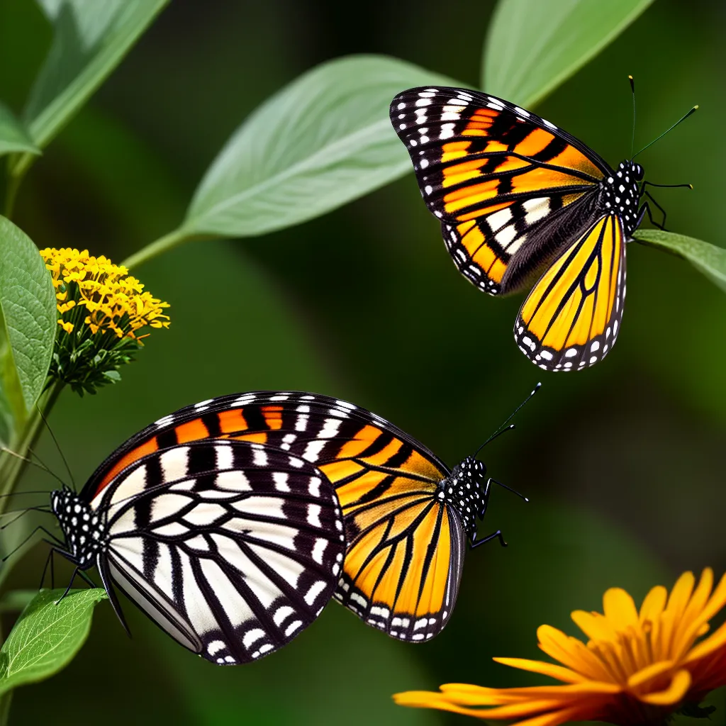 As mariposas e o seu papel na fertilização das plantas do jardim 6