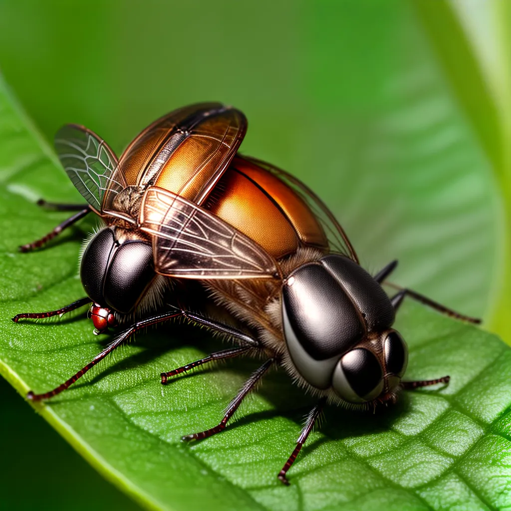 Identificando diferentes tipos de moscas no seu jardim