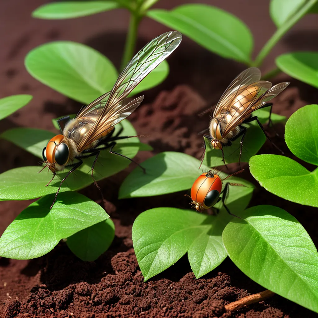 O que a presença de moscas pode indicar sobre o estado do seu jardim 2