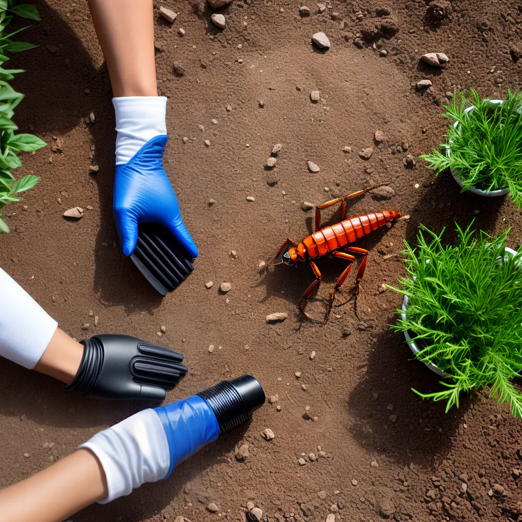 Controle de escorpiões no jardim: uma abordagem eco-amigável