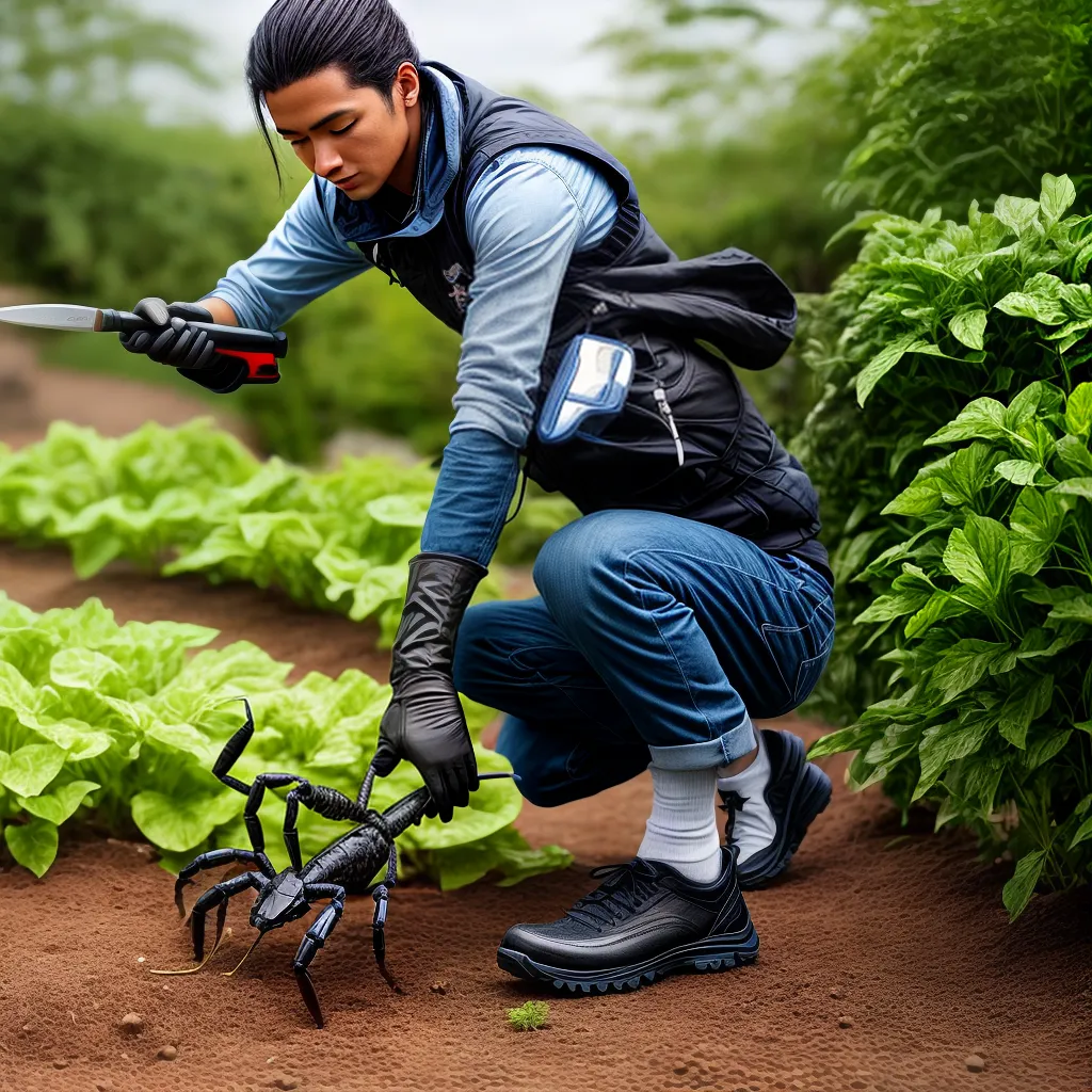 Melhores práticas para lidar com escorpiões em jardins orgânicos 4
