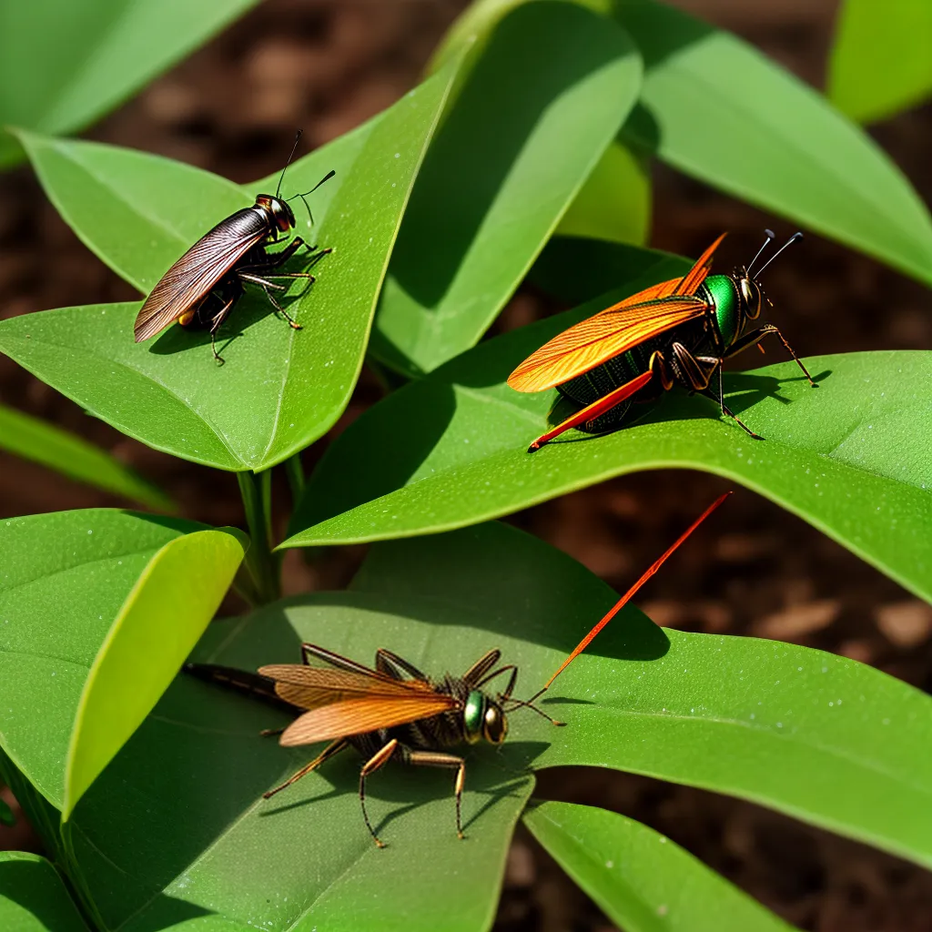 Grilos e plantas: um estudo de caso para jardineiros 2