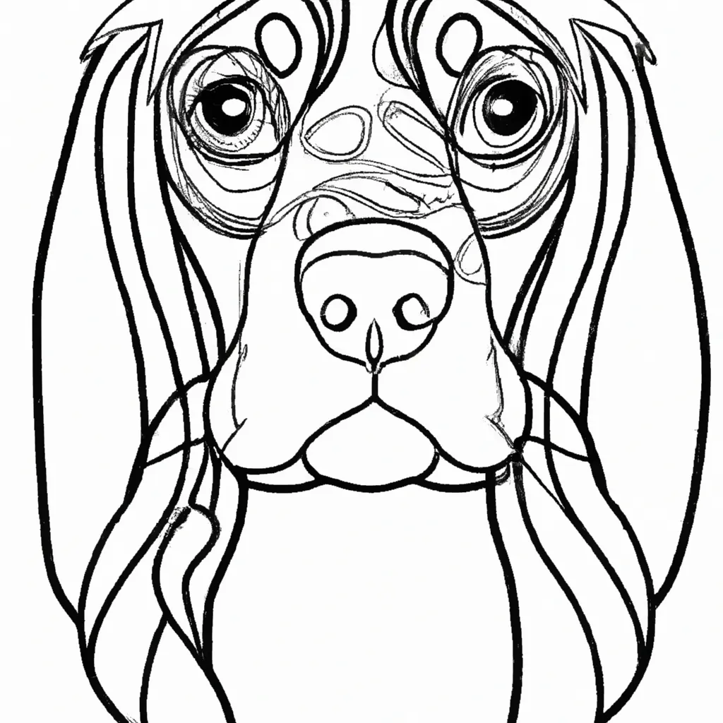 Desenhos de Cachorros para Colorir: Melhore Sua Criatividade 4