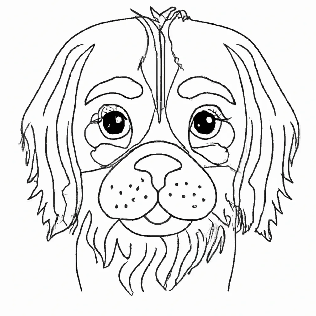 Desenhos de Cachorros para Colorir: Melhore Sua Criatividade 10